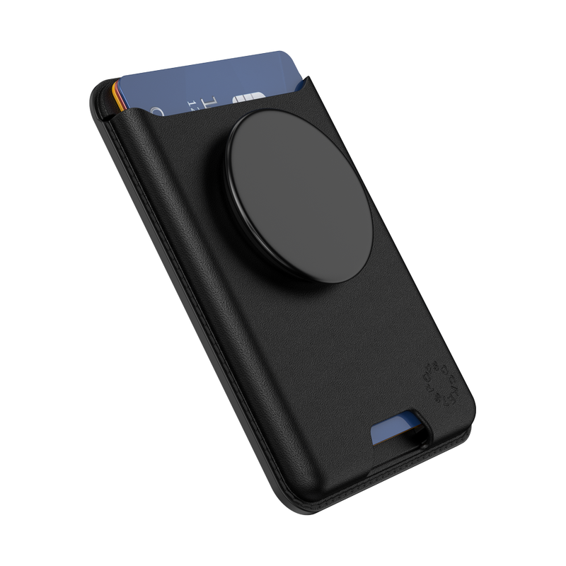 Black — Softgoods PopWallet+ for MagSafe image number 3