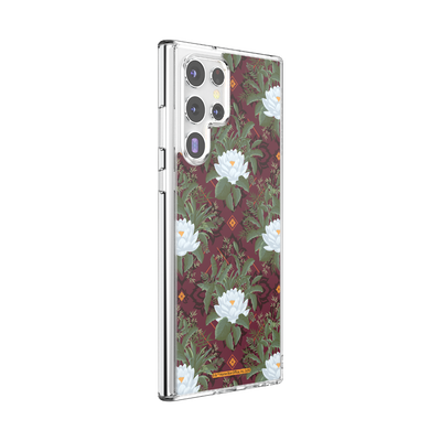 Secondary image for hover Lush White Lotus — Samsung Galaxy S22 Ultra MagSafe Case