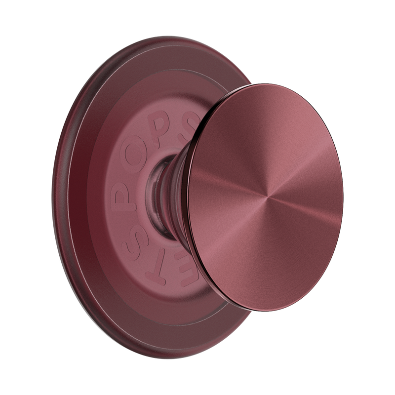 Aluminum Radial Oxblood — PopGrip for MagSafe image number 0