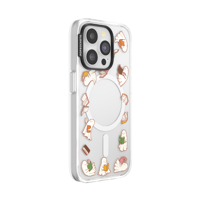 Spooky Book Club — iPhone 15 Pro MagSafe Case image number 1