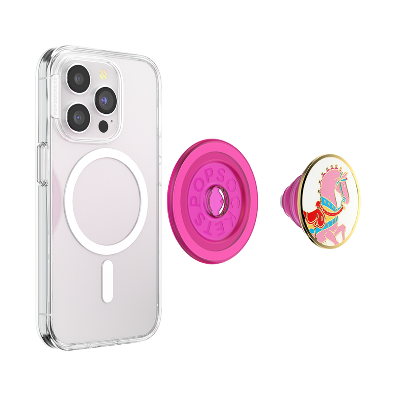 Enamel Carousel Pony — MagSafe PopGrip image number 4