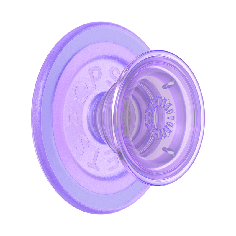 Lavender Translucent - PopGrip for MagSafe - Round
