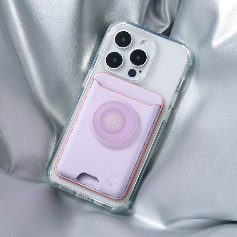 Pale Lavender —  Softgoods PopWallet+ for MagSafe image number 2