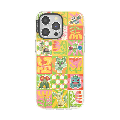 Grass Type Mod Quilt — iPhone 15 Pro Max MagSafe Case