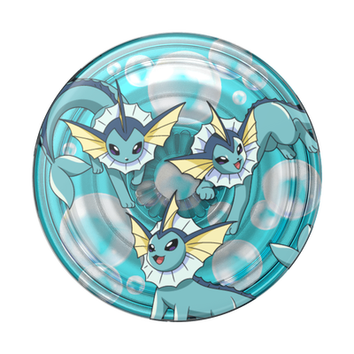 Secondary image for hover Vaporeon Bubbles — Adhesive PopGrip