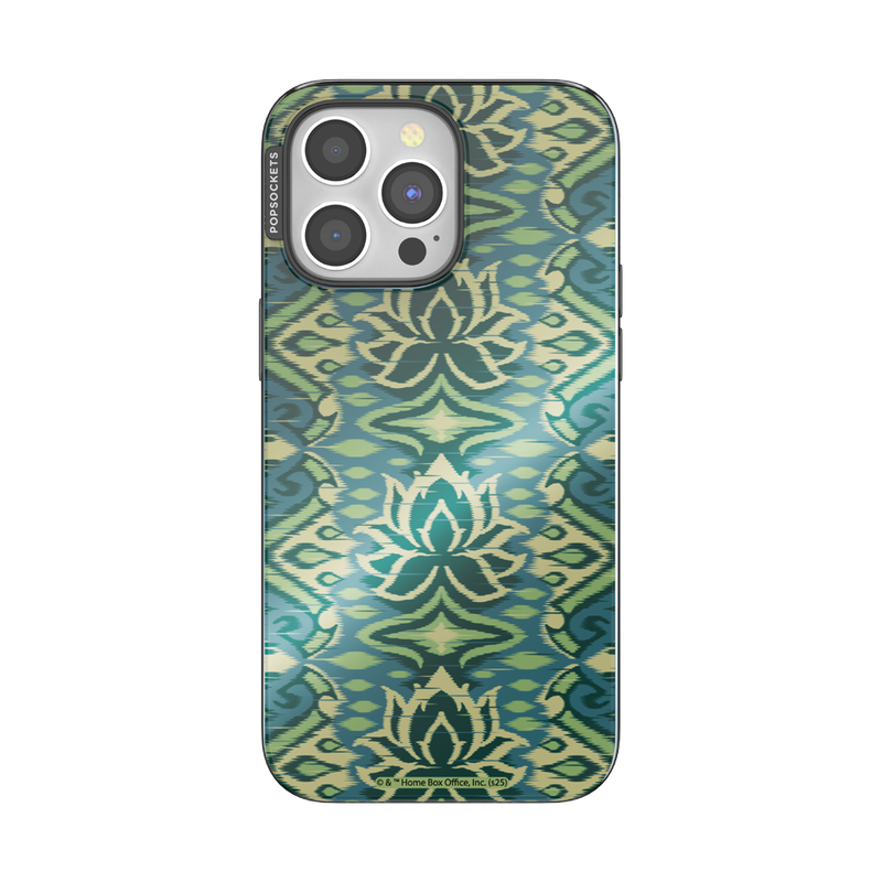 Mirror White Lotus Textile iPhone 15 Pro Max MagSafe Case