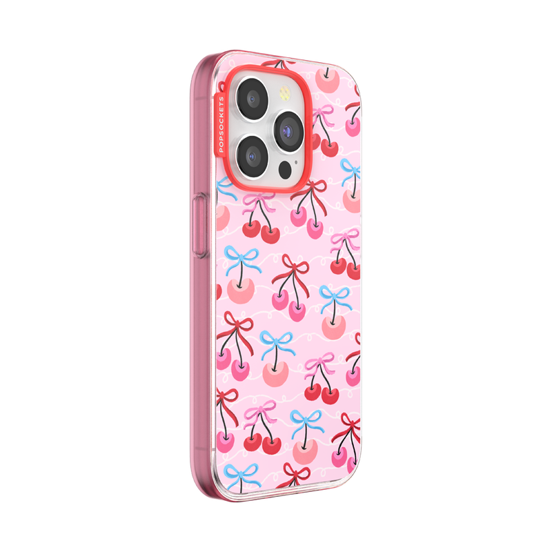 Cherry Bows — iPhone 15 Pro MagSafe Case image number 1
