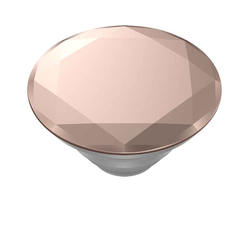 Rose Gold Metallic Diamond