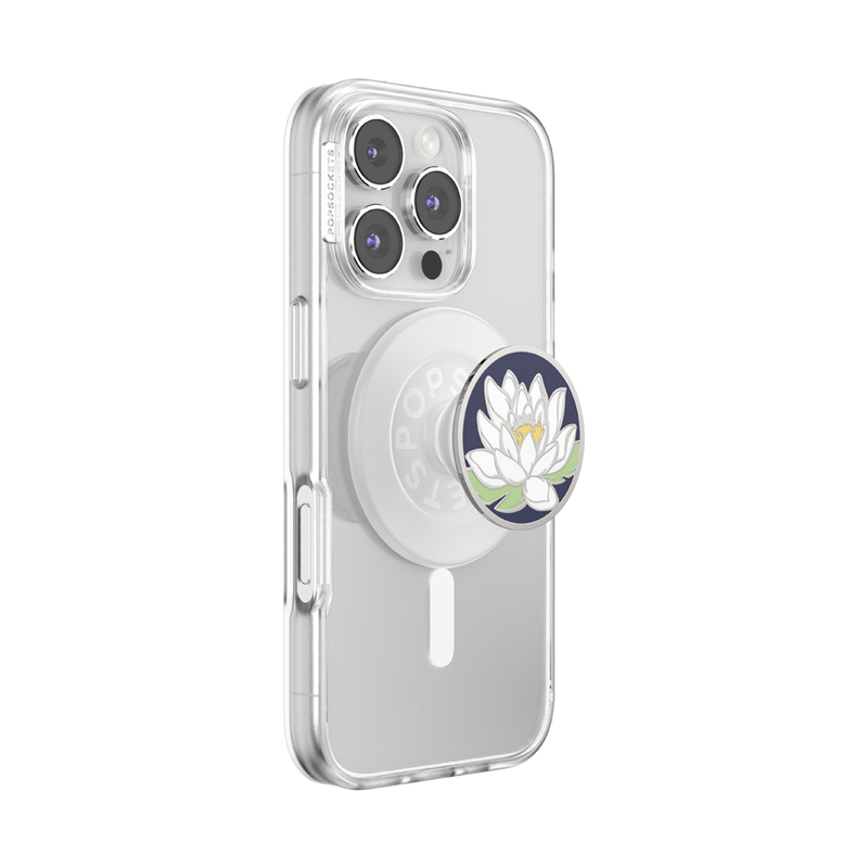 Enamel Water Lily Midnight — MagSafe PopGrip image number 7