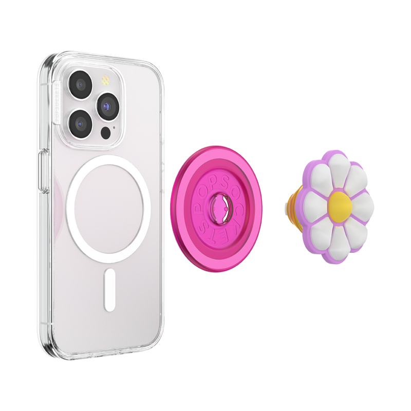 PopOut Doodle Daisy Boca — MagSafe PopGrip image number 4