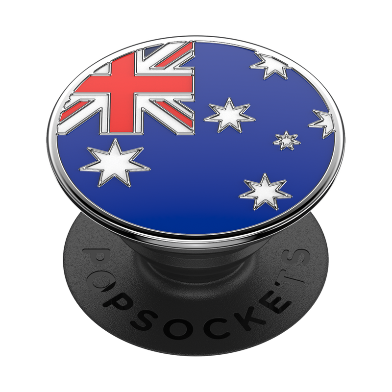Enamel Australian Flag image number 0