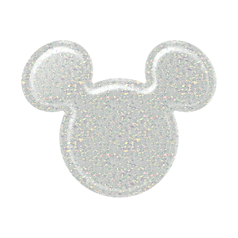 Disney - Earridescent White Glitter Mickey Mouse