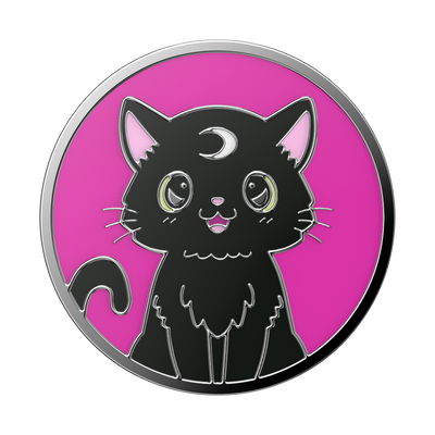 Secondary image for hover Enamel Black Cat Magic