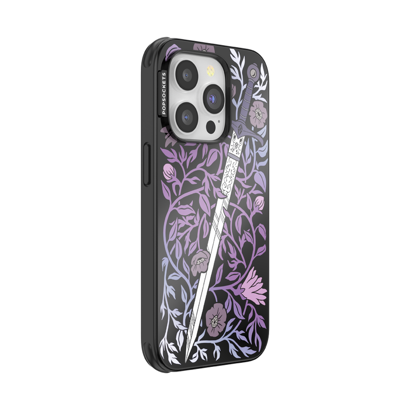 Mirror Thorny Blade Lavender — iPhone 14 Pro MagSafe Case image number 1
