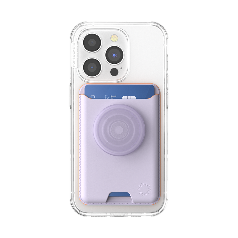 Pale Lavender —  Softgoods PopWallet+ for MagSafe image number 5