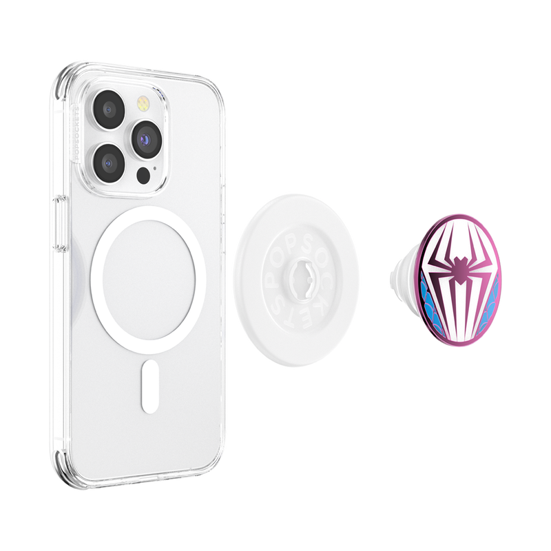 Enamel Ghost Spider Suit — MagSafe PopGrip image number 5