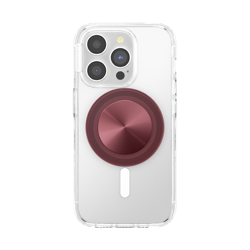 Aluminum Radial Oxblood — PopGrip for MagSafe image number 6