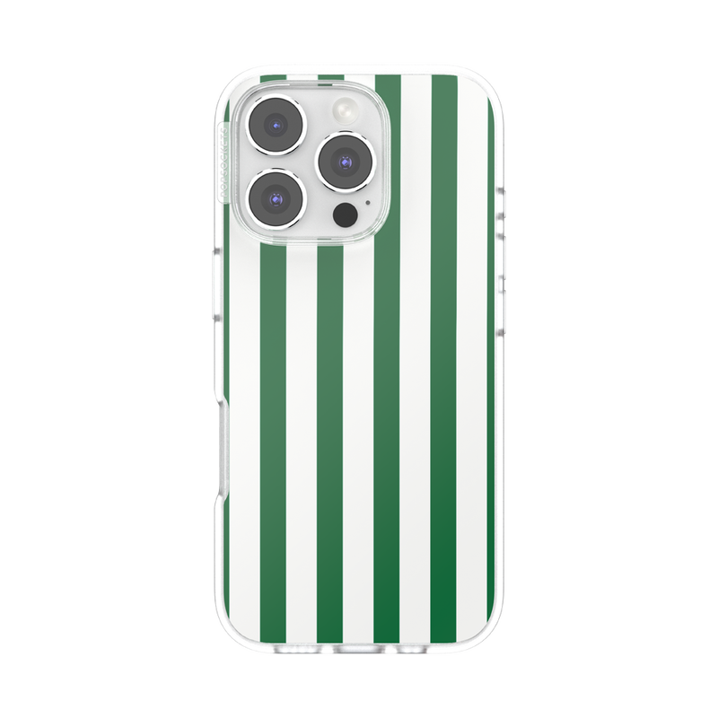 Club Stripe Green — iPhone 16 Pro MagSafe Case image number 0