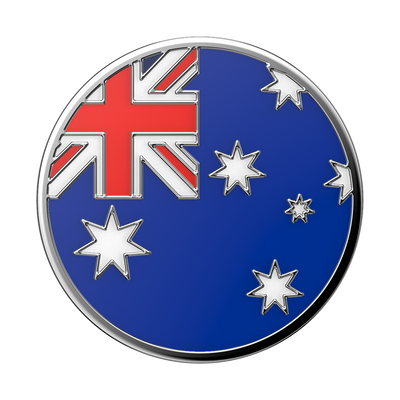 Secondary image for hover Enamel Australian Flag — Adhesive PopGrip