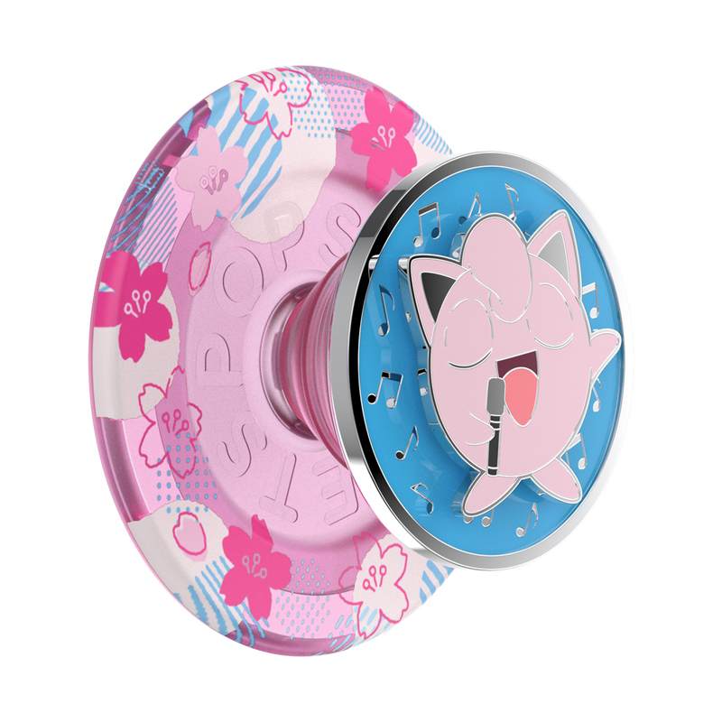 Enamel Spinner Jigglypuff's Disarming Voice — PopGrip for MagSafe image number 0