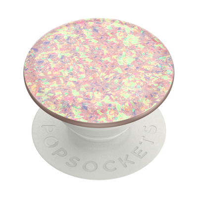 Iridescent Confetti Rose — Adhesive PopGrip