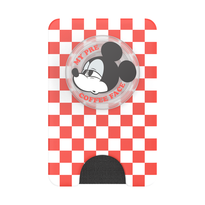 Mickey's Coffee Face — MagSafe PopWallet+ image number 1