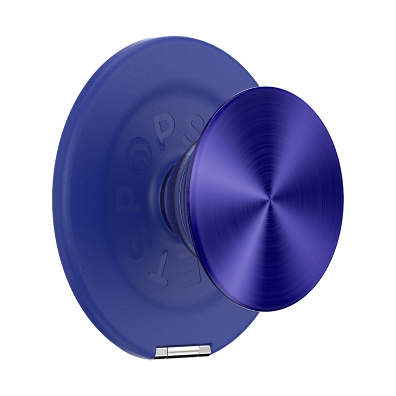 Aluminum Radial French Navy —  MagSafe Kick-Out Grip & Stand image number 0