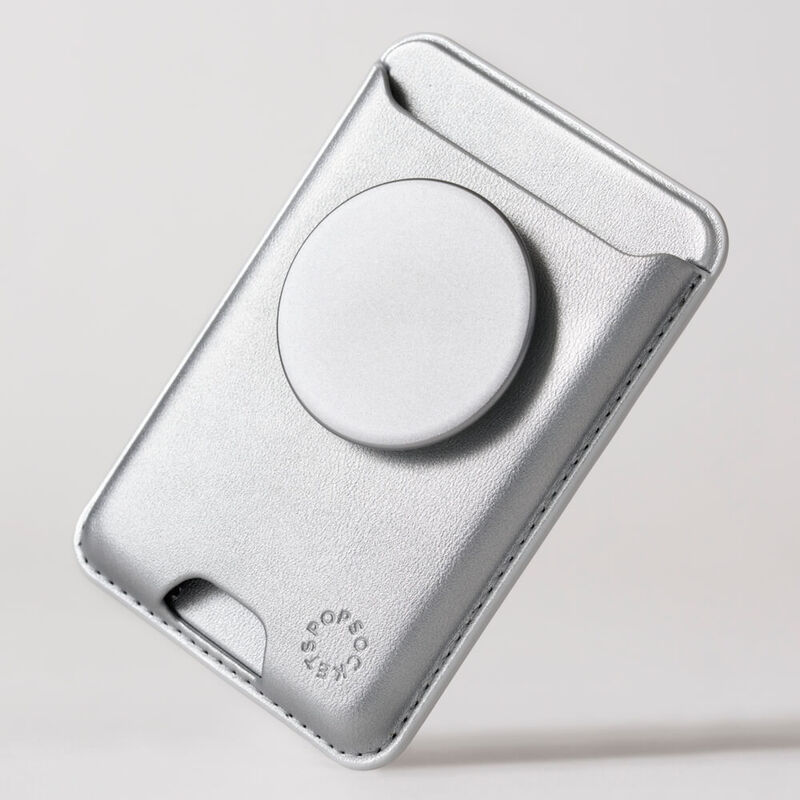 Silver —  Softgoods PopWallet+ for MagSafe image number 8
