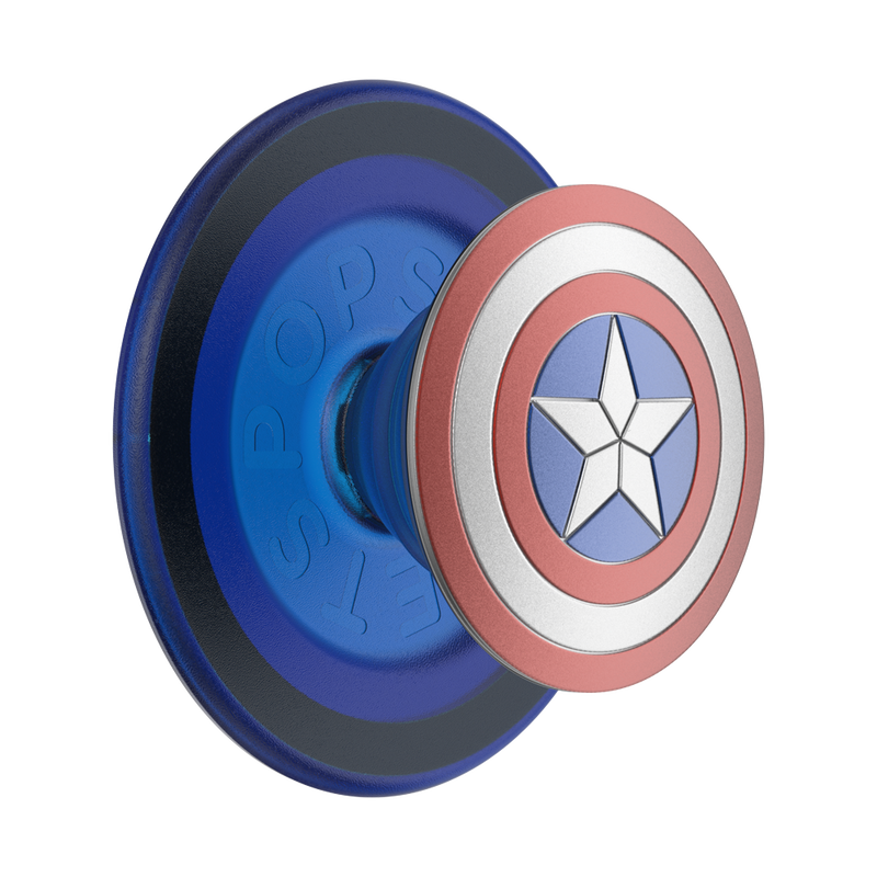 Enamel Captain America PopGrip for MagSafe Round Phone Grip for
