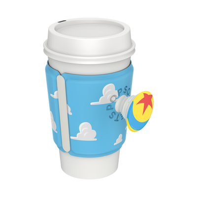 PopThirst Cup Sleeve Pixar Clouds