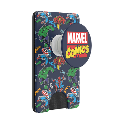 Secondary image for hover PopWallet+ Marvel Comics Navy