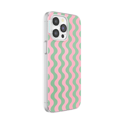 Secondary image for hover Wavy Flamingo — iPhone 15 Pro Max MagSafe Case