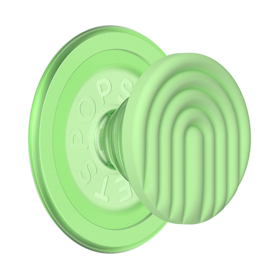 PopOut Curves Matcha Dew — MagSafe PopGrip