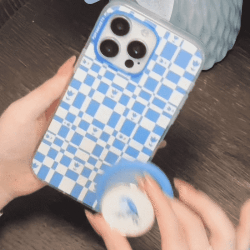 Enamel Blue Bird — PopGrip for MagSafe image number 2