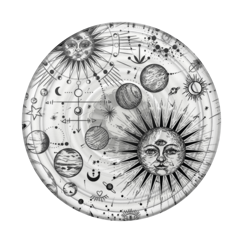 PlantCore Translucent Cosmic Sun — Adhesive PopGrip image number 1