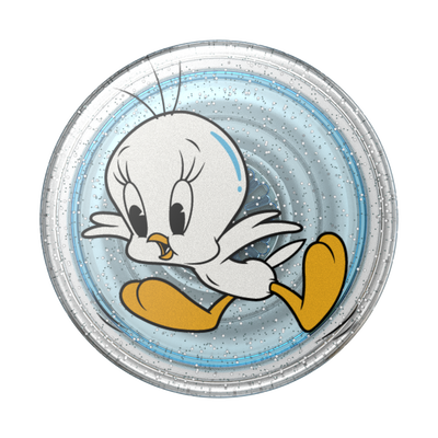 Secondary image for hover Glitter Translucent Fly Tweety! — Adhesive PopGrip