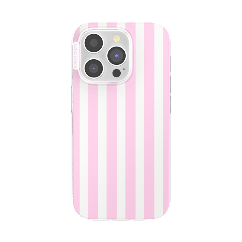 Club Stripe Pink — iPhone 15 Pro MagSafe Case image number 0