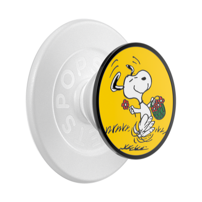 Enamel Snoopy Skip — PopGrip for MagSafe