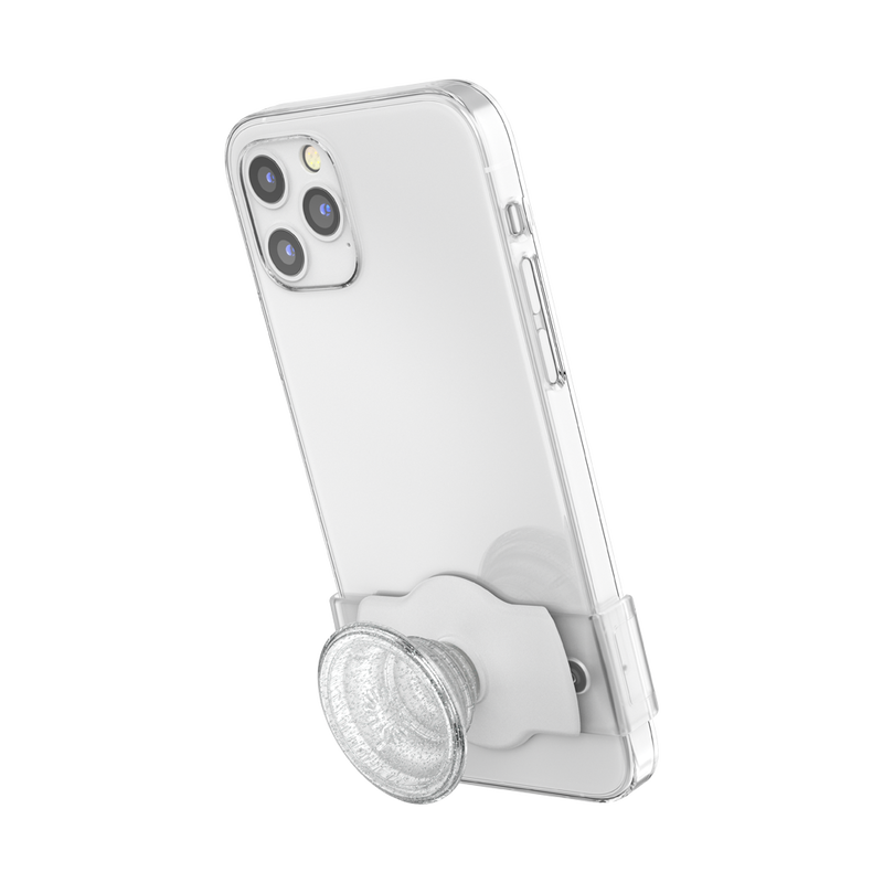 Clear Glitter Silver — Slide Stretch PopGrip image number 7