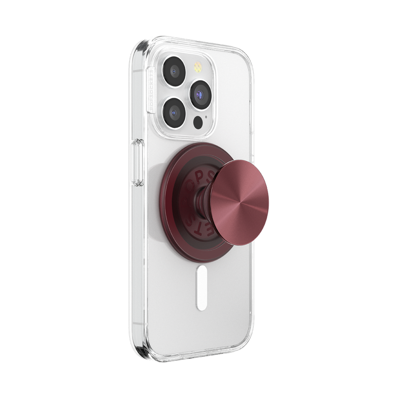 Aluminum Radial Oxblood — PopGrip for MagSafe image number 8
