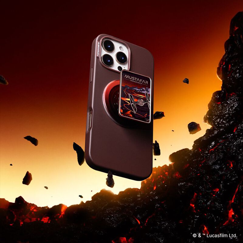 Enamel Welcome To Mustafar — MagSafe PopGrip image number 6