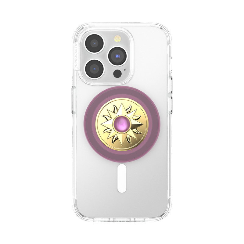 Enamel Sun Jewel Mauve — PopGrip for MagSafe image number 5