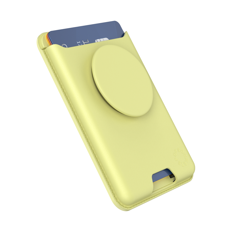 Butter Yellow — Softgoods MagSafe PopWallet+ image number 2