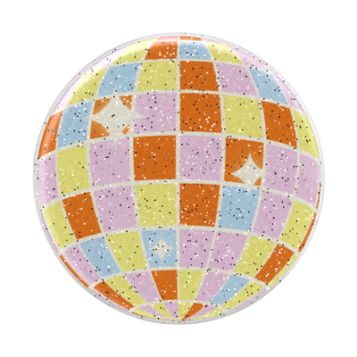 Secondary image for hover Glitter Retro Disco — Adhesive PopGrip