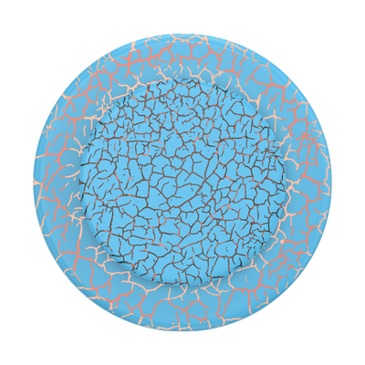Secondary image for hover Crackle Denali Printed Orange Zest — MagSafe PopGrip
