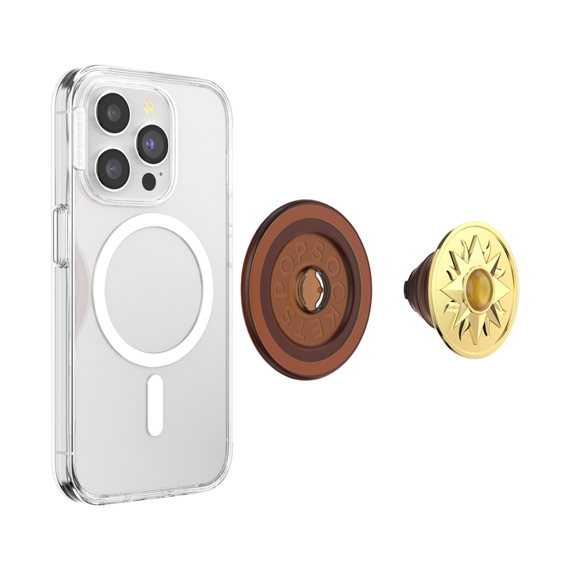 Enamel Sun Jewel Amber — PopGrip for MagSafe image number 5