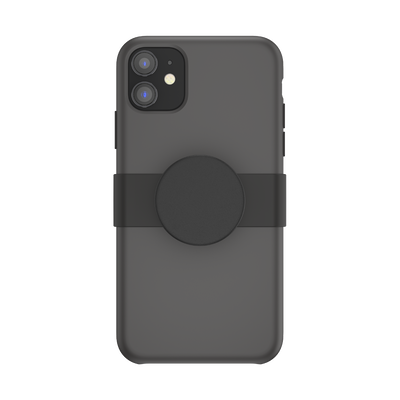 PopGrip Slide Apple Black — iPhone 11