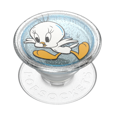 Glitter Translucent Fly Tweety! — Adhesive PopGrip