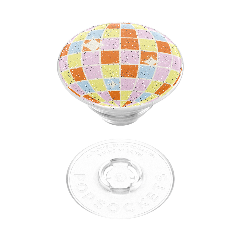Glitter Retro Disco — Adhesive PopGrip image number 6