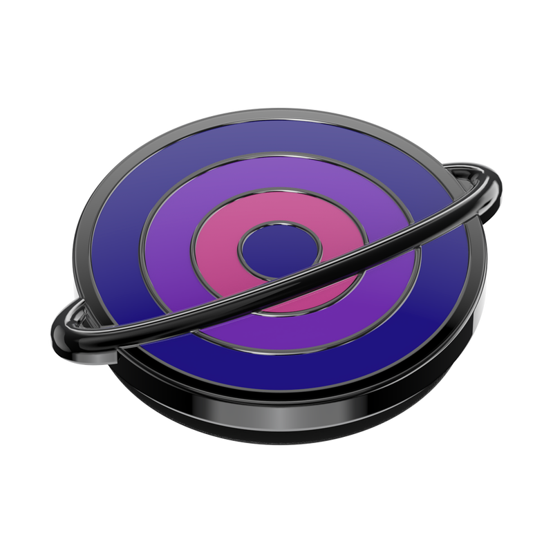 Enamel Spinner Around The World — Adhesive PopGrip image number 3